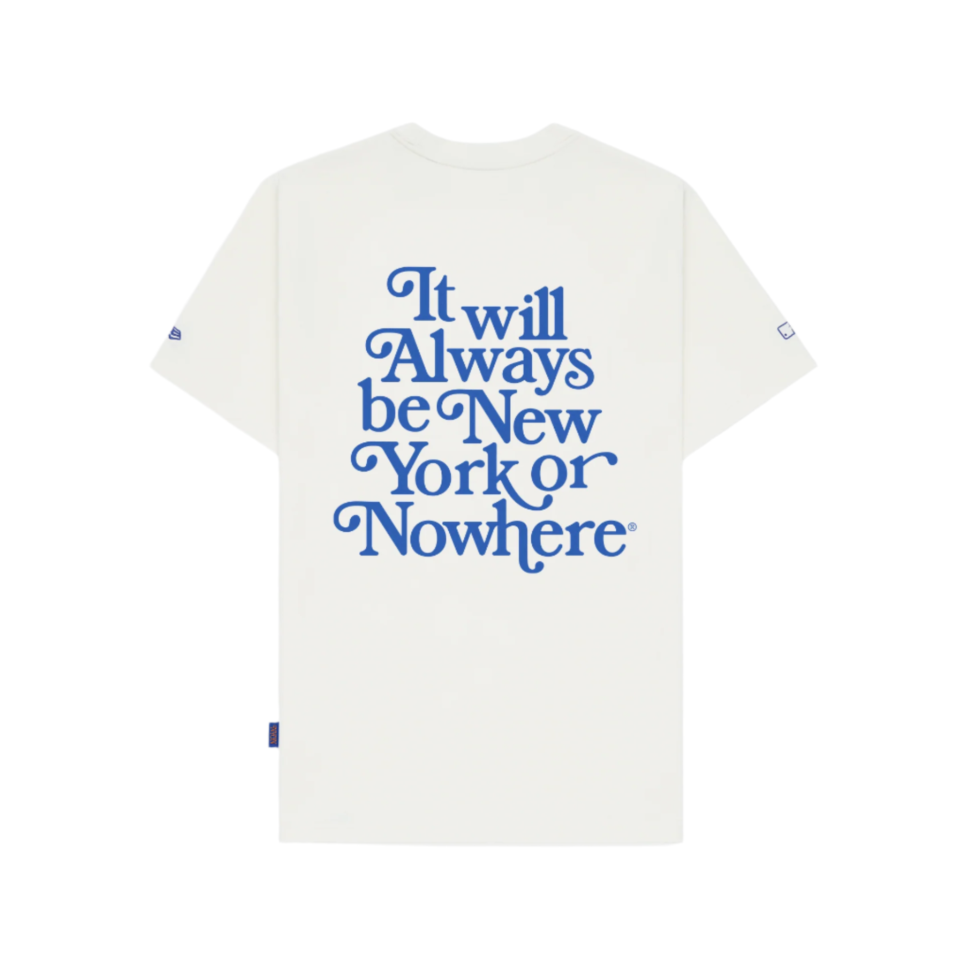 New York or Nowhere x New York Mets Chrome White T-Shirt