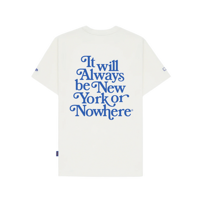 New York or Nowhere x New York Mets Chrome White T-Shirt