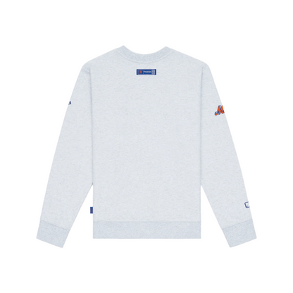 New York or Nowhere x New York Mets White Crewneck