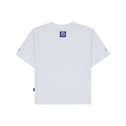 New York or Nowhere x New York Mets White Relaxed Logo T-Shirt